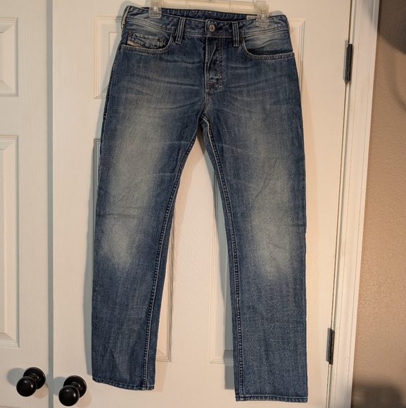 Diesel Other - Diesel Zatiny Men's Button Fly Blue Jeans Size 30x30